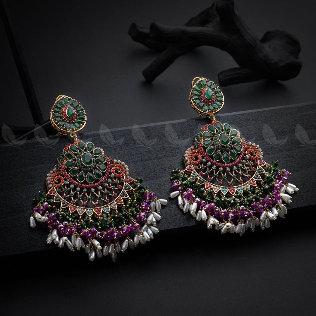 Lahza Naurattan Earrings