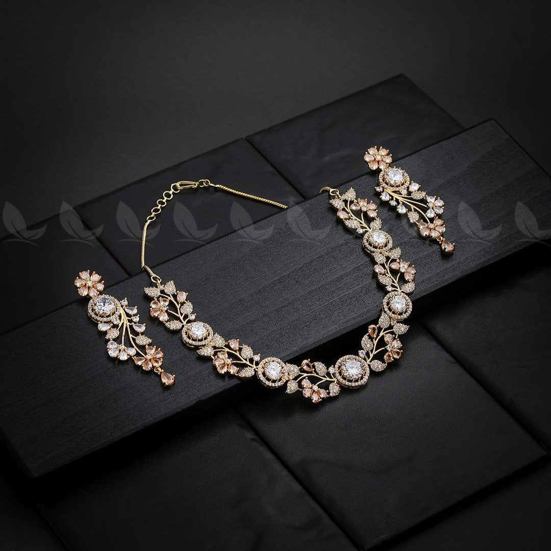 Noorani Zircon Necklace