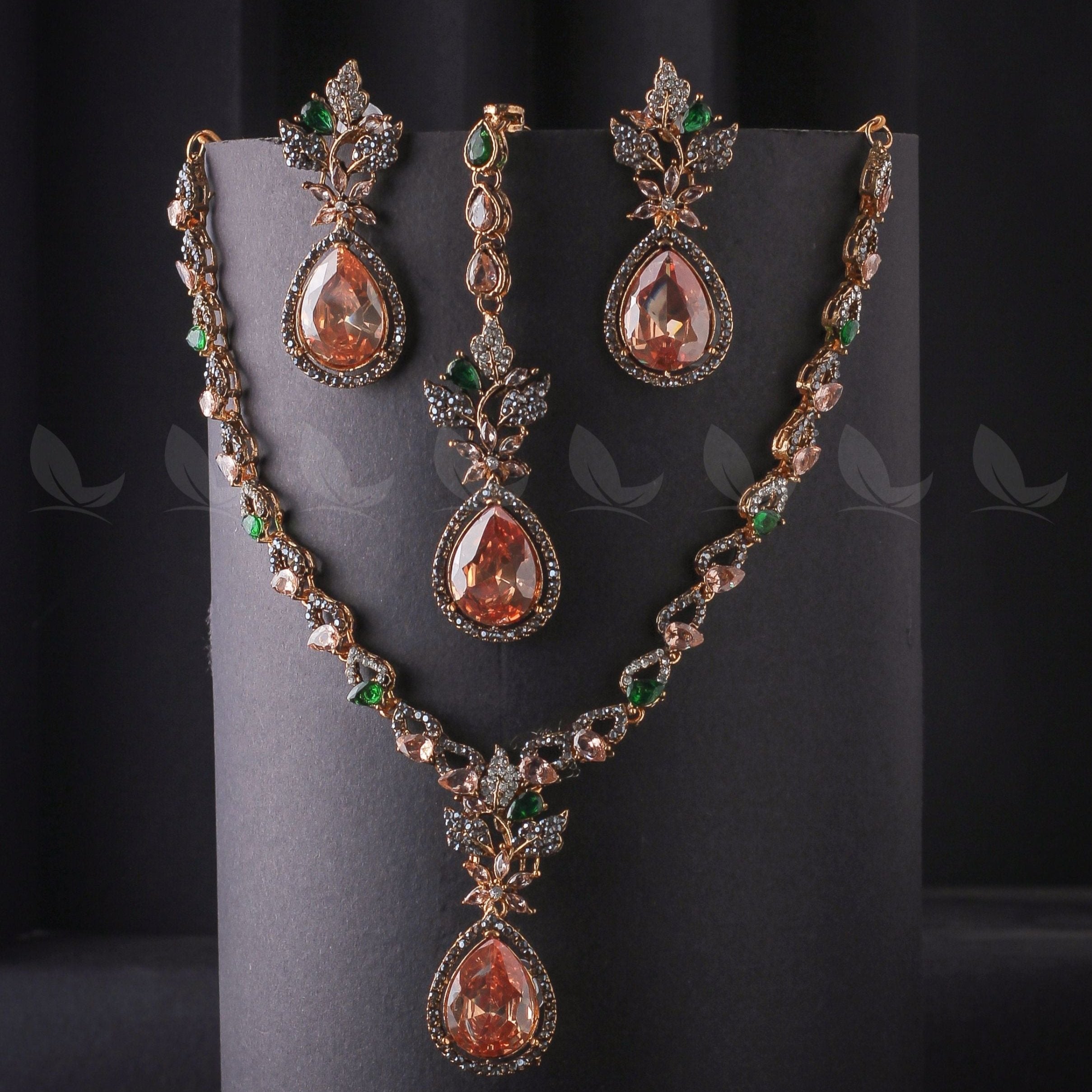 Opal Necklace Set