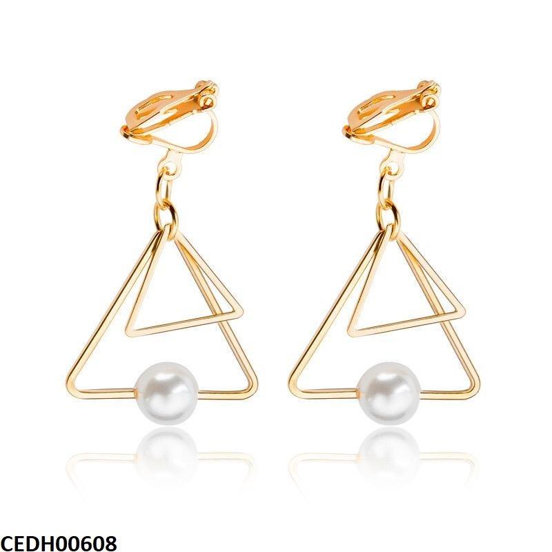 CEDH00608 QWN Double Triangle Drop -CEDH