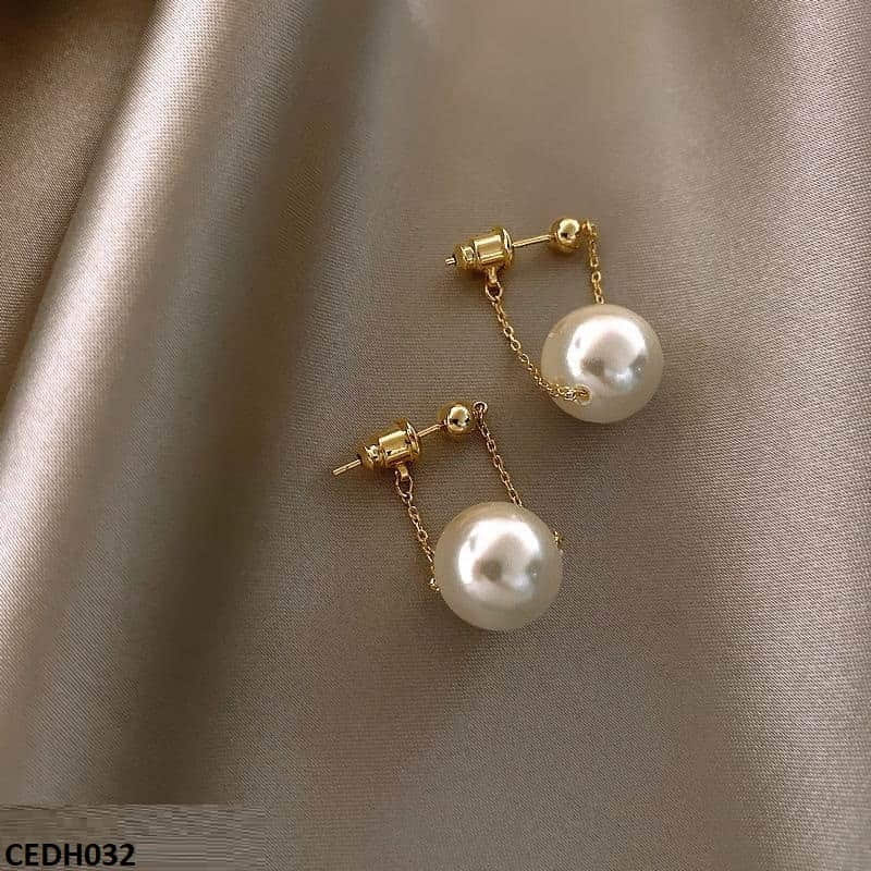 CEDH032 ZLX Pearl Drop Earrings - CEDH