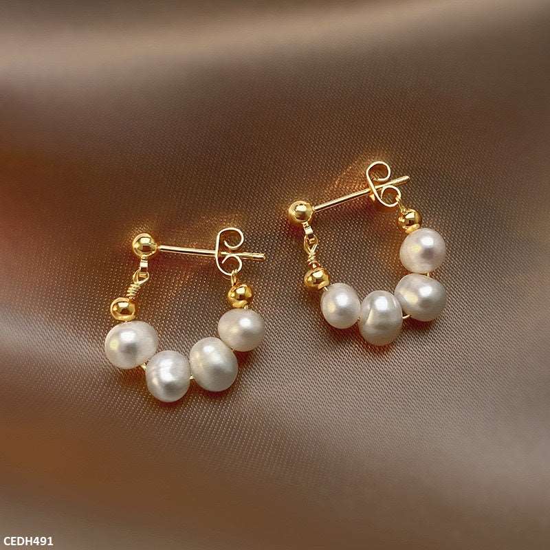 CEDH491 XST Pearl Drop Earrings - CEDH