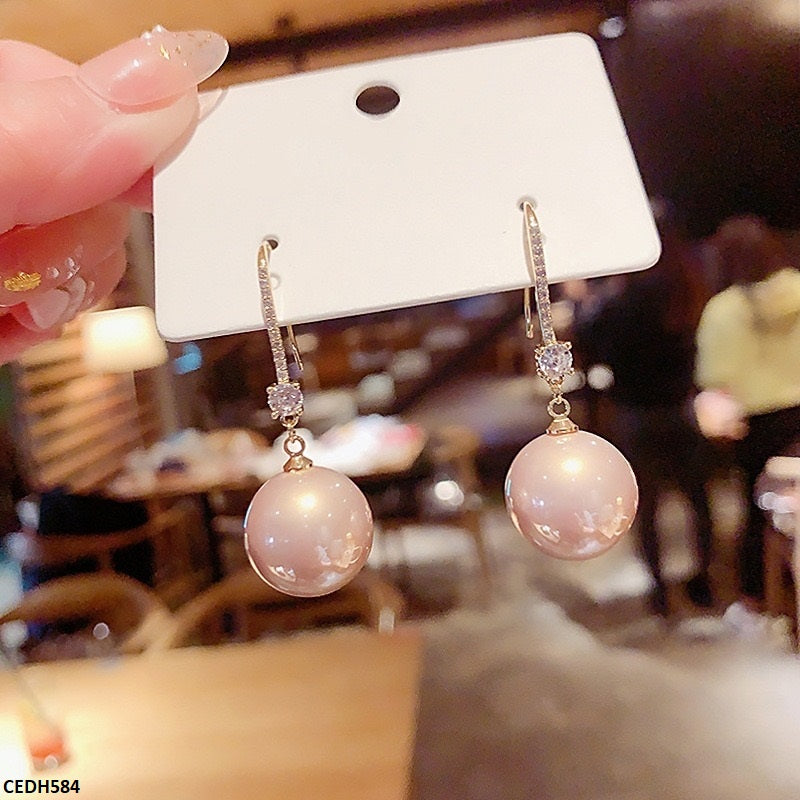 CEDH584 SYB Pearl Drop Earrings  - CEDH