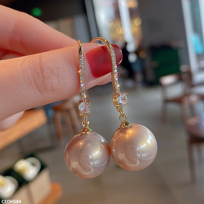 CEDH584 SYB Pearl Drop Earrings  - CEDH