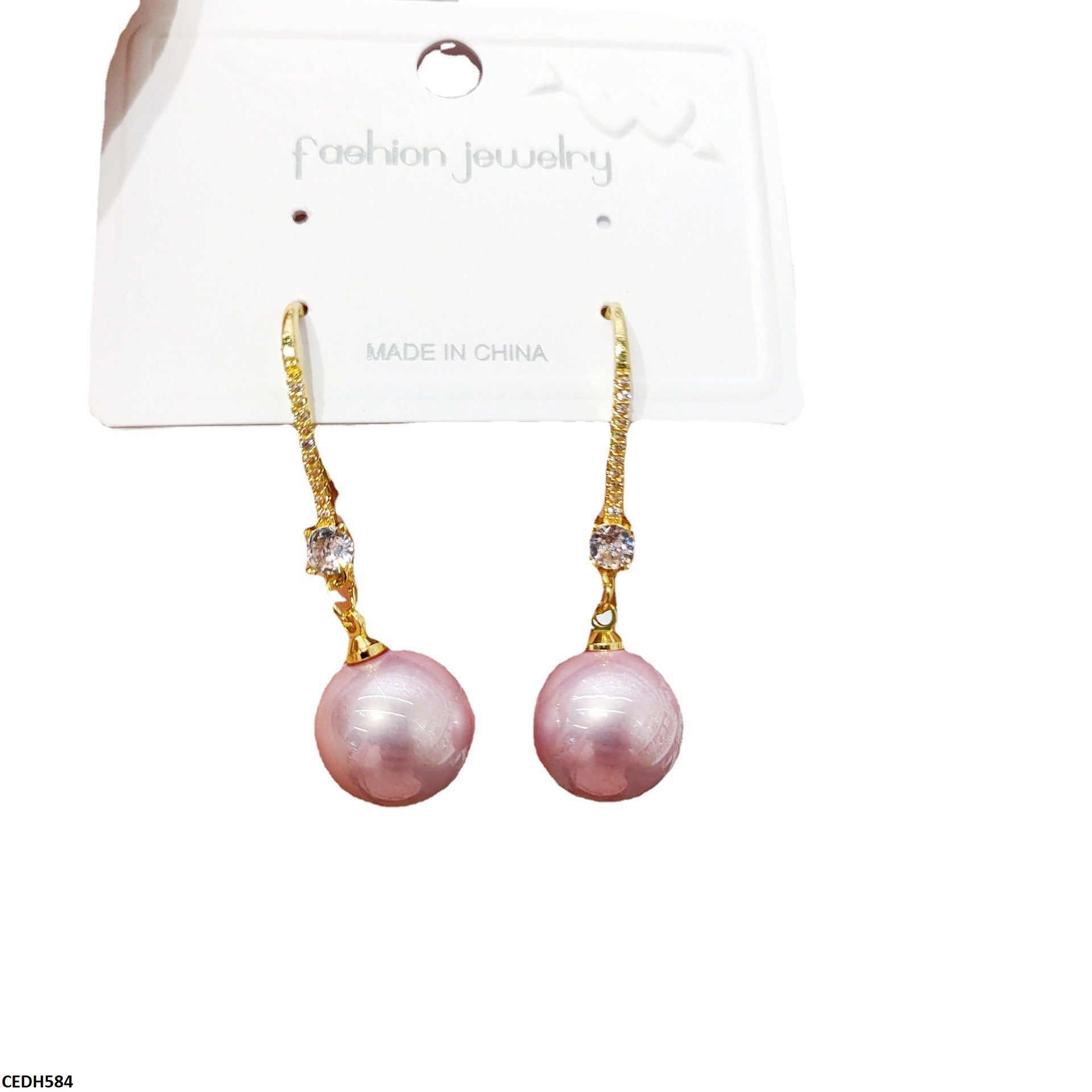 CEDH584 SYB Pearl Drop Earrings  - CEDH