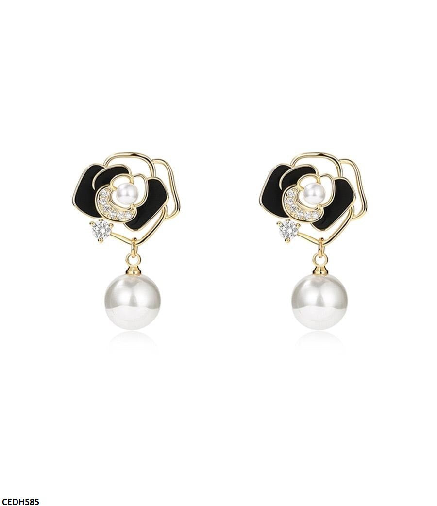 CEDH585 SYB Pearl Drop Earrings  - CEDH