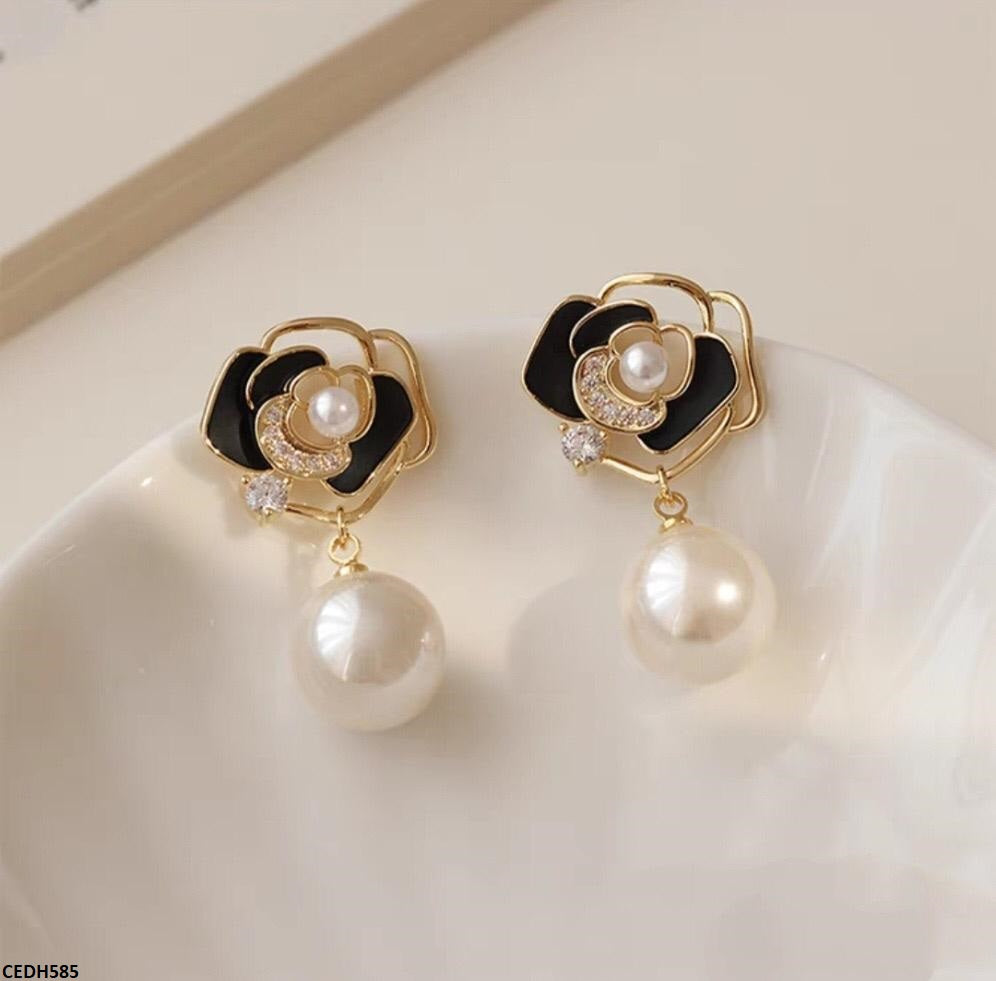 CEDH585 SYB Pearl Drop Earrings  - CEDH