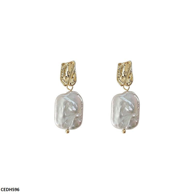 CEDH596 YYE Pearl Drop Earrings - CEDH