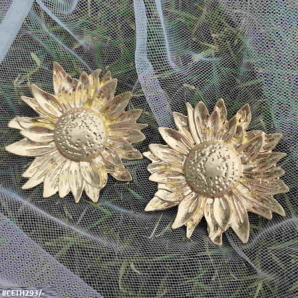 CETH293 ZLX Golden Flower Tops Pair - CETH