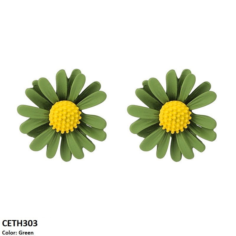 CETH303 SIQ Colorful Flower's Tops Pair - CETH