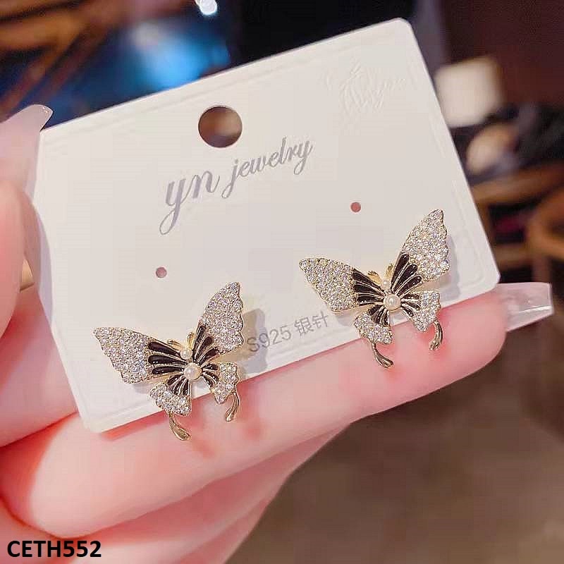 CETH552 LSH Butterfly Stud Tops Pair - CETH