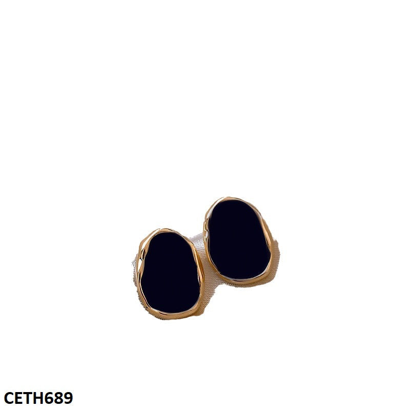 CETH689 YYZ Painted Black Tops Pair - CETH