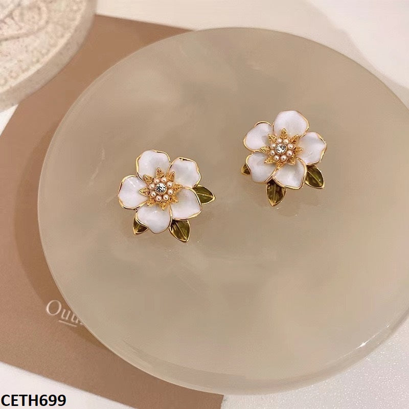 CETH699 LSH Leaf Flower Tops Pair - CETH