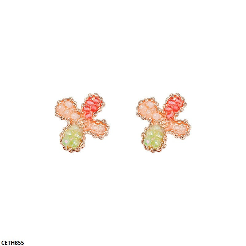 CETH855 HJF Flower Tops  Pair - CETH