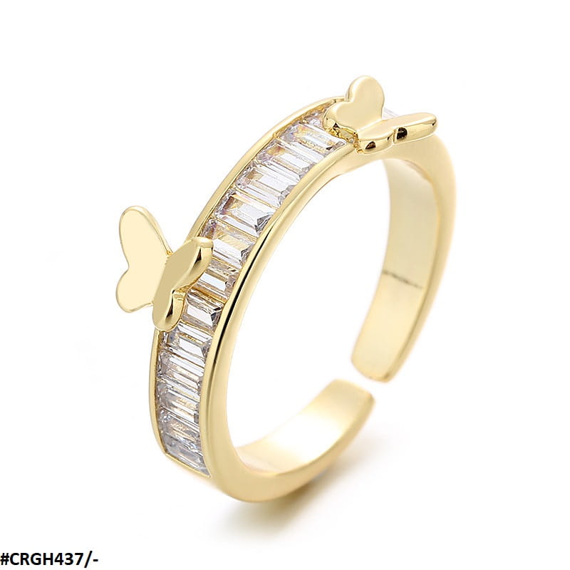 CRGH437 SZL Butterfly Adjustable Ring - CRGH