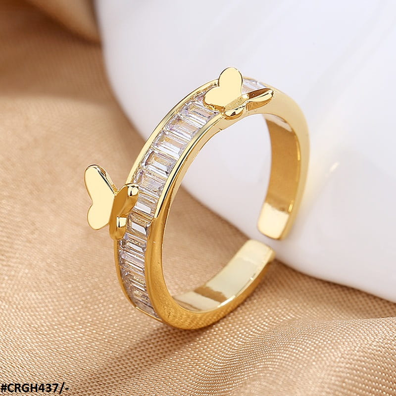 CRGH437 SZL Butterfly Adjustable Ring - CRGH