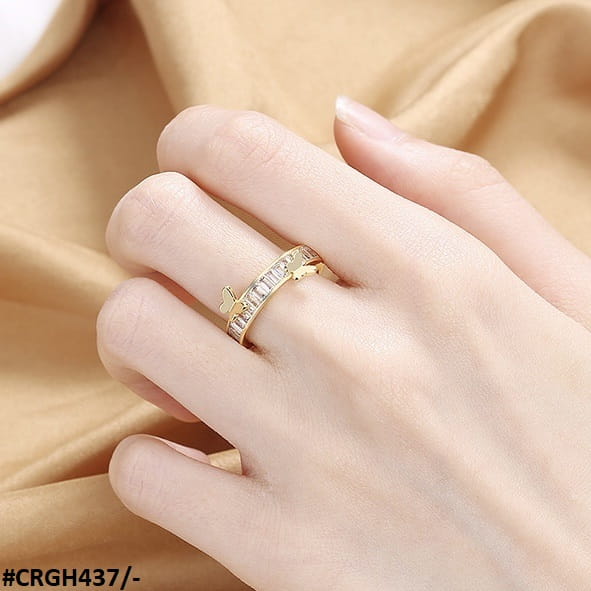 CRGH437 SZL Butterfly Adjustable Ring - CRGH