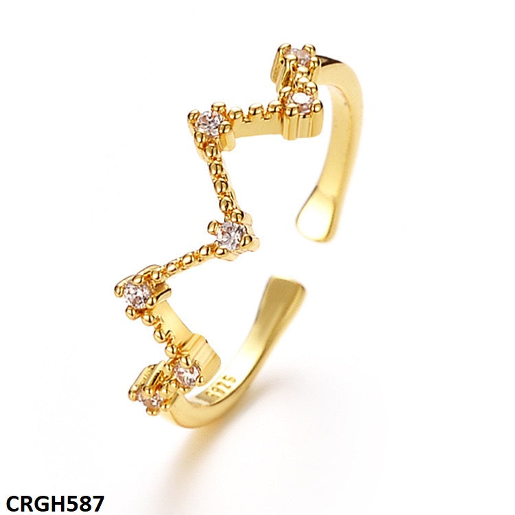 CRGH587 ZFQ Crown Ring Adjustable - TRGH