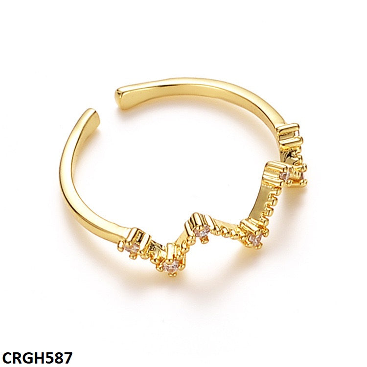 CRGH587 ZFQ Crown Ring Adjustable - TRGH