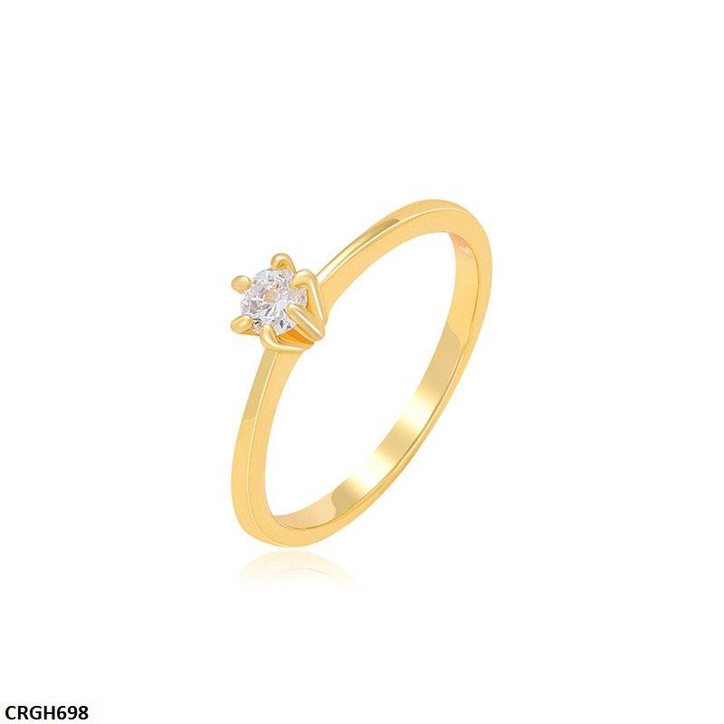 CRGH698 XUP Round Stone Ring - CRGH