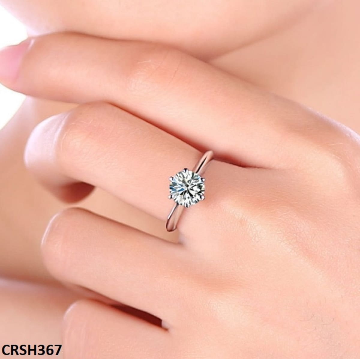 CRSH367 ZFQ Birthstone Ring Adjustable - TRSH