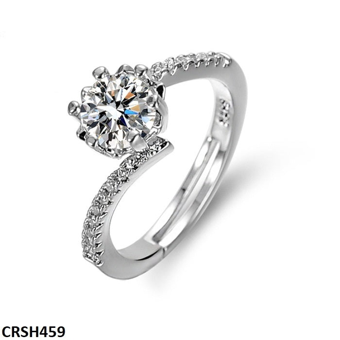 CRSH459 ZFQ Birthstone Ring Adjustable - TRSH