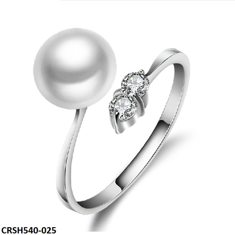 CRSH540 HNJ Pearl Ring Adjustable - TRSH