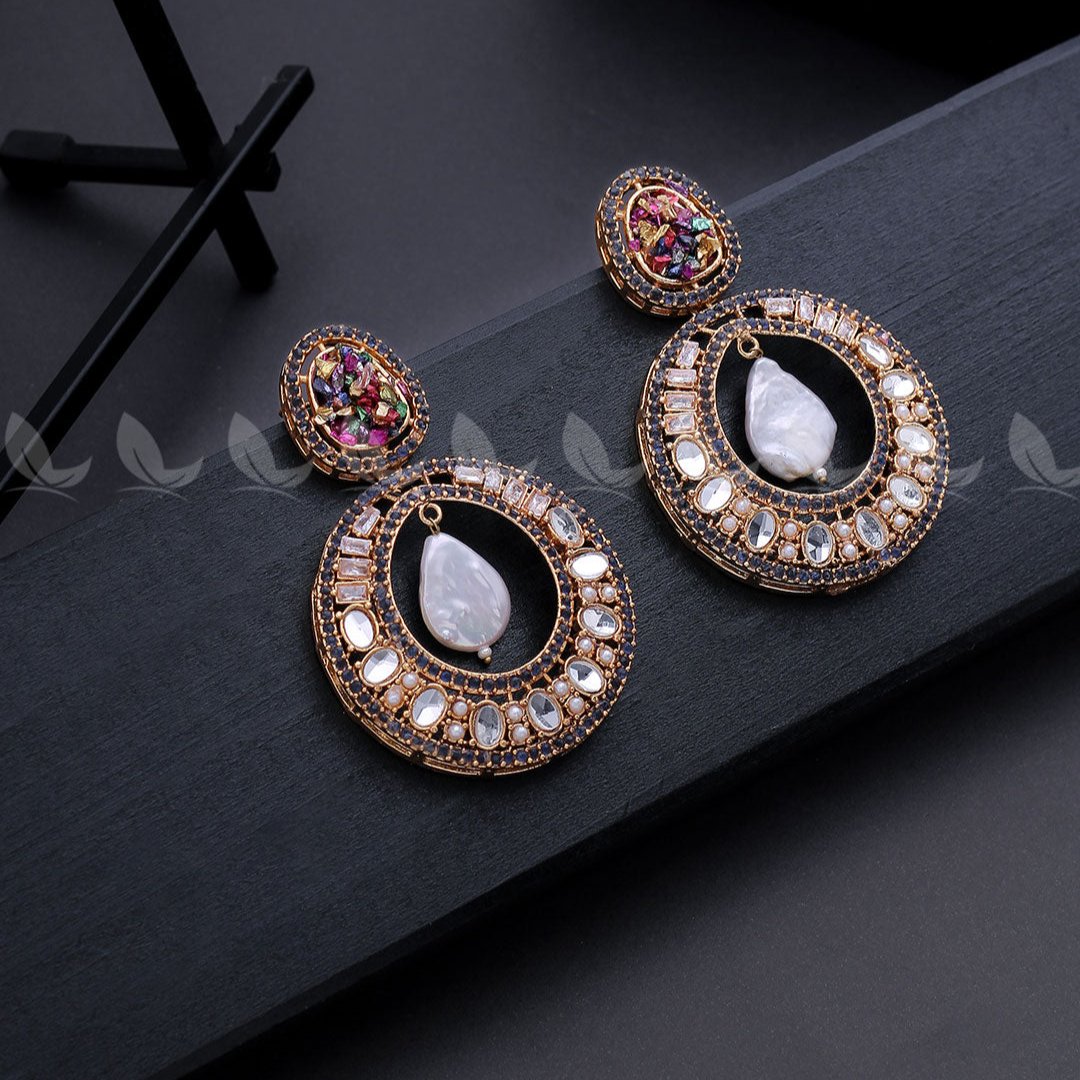 Cluster Zircons Earrings