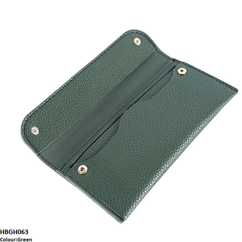 HBGH063 LMP Plain Cash/Card Women Clutch - HBGH