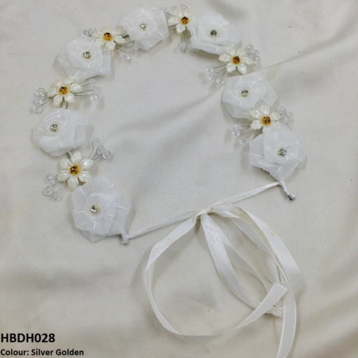 HBDH028 REP Tissue Flower Hair Band - HBDH