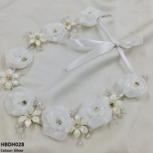 HBDH028 REP Tissue Flower Hair Band - HBDH