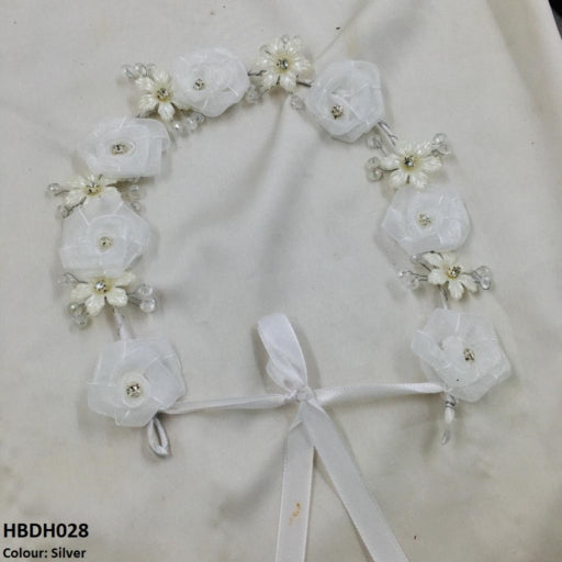 HBDH028 REP Tissue Flower Hair Band - HBDH