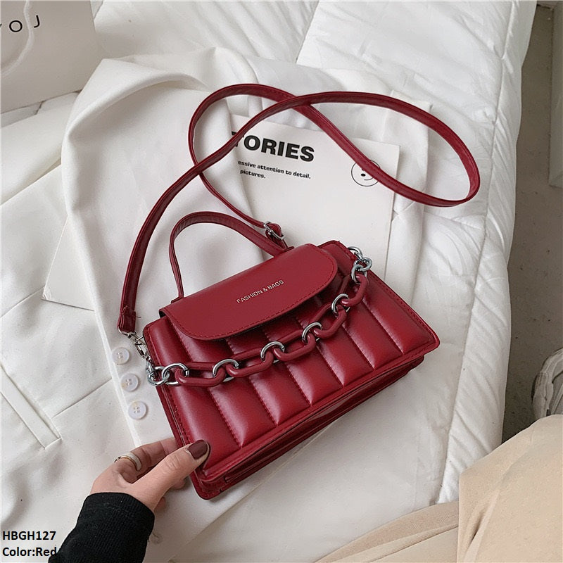 HBGH127 SHS Striped Chain Fashion Bag  - HBGH