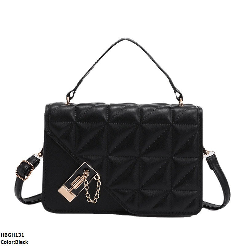 HBGH131 SHS Stylish Side Lock Hand Bag  - HBGH