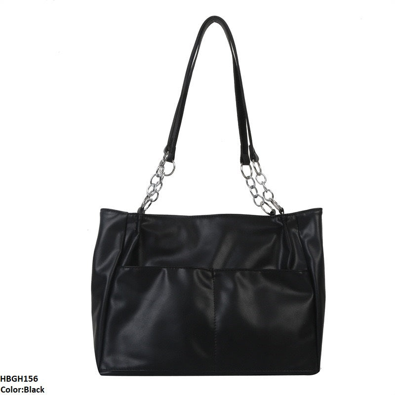 HBGH156 BBM Plain Leather Bag - HBGH