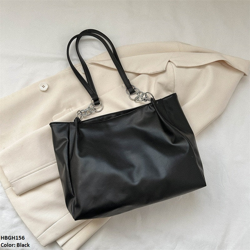 HBGH156 BBM Plain Leather Bag - HBGH