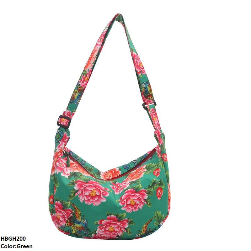 HBGH200 BBM Flower Printed Bag- HBGH