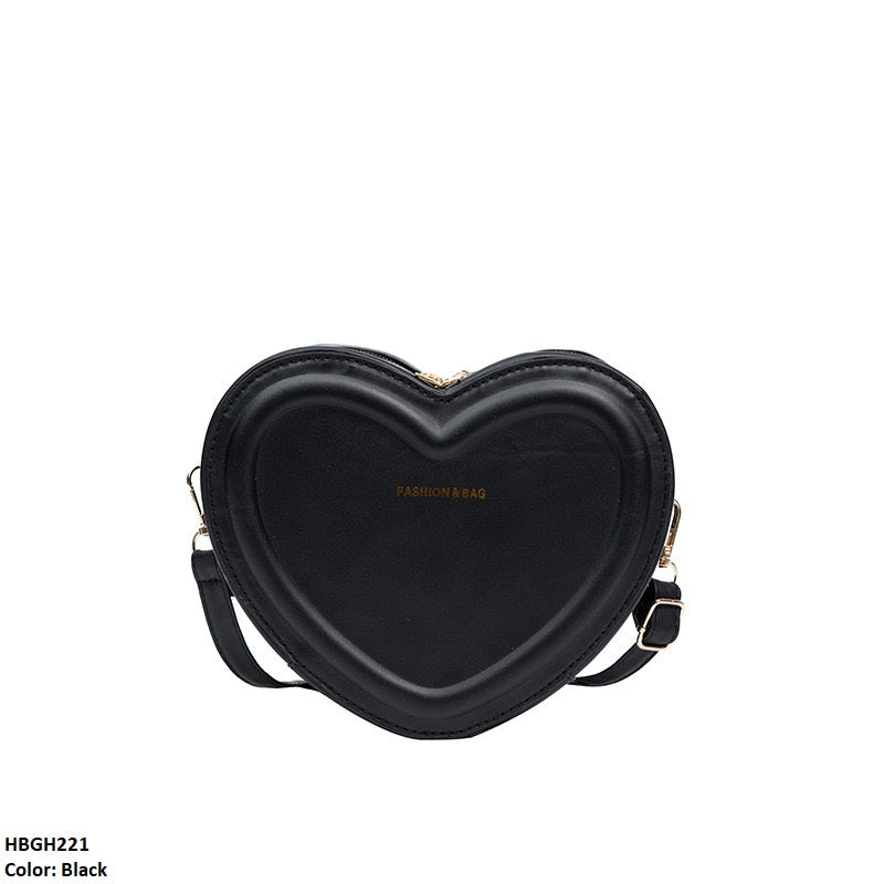 HBGH221 MSL Heart Shaped Hand Bag- HBGH