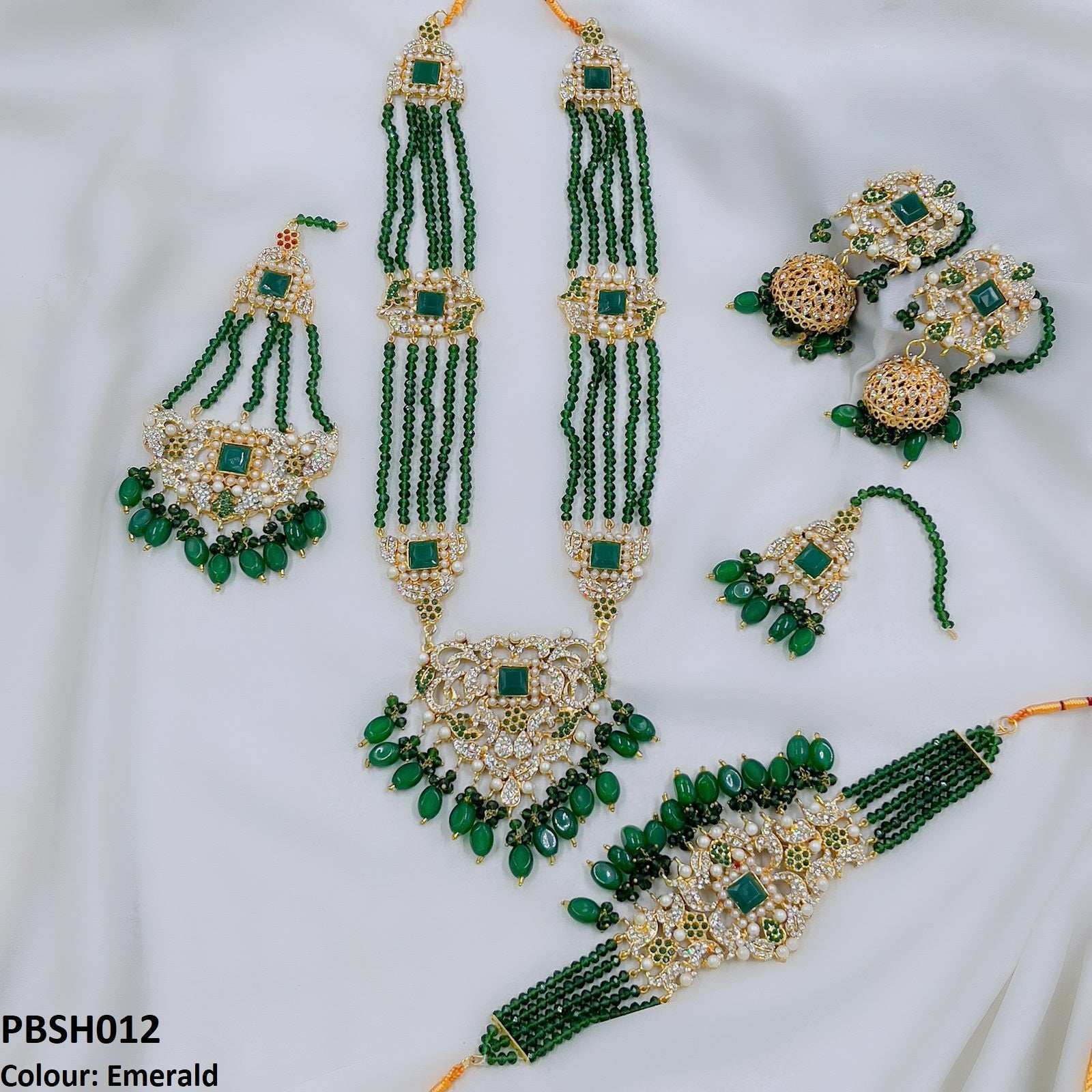 PBSH012 ASM Bridal Mala Choker Set - PBSH