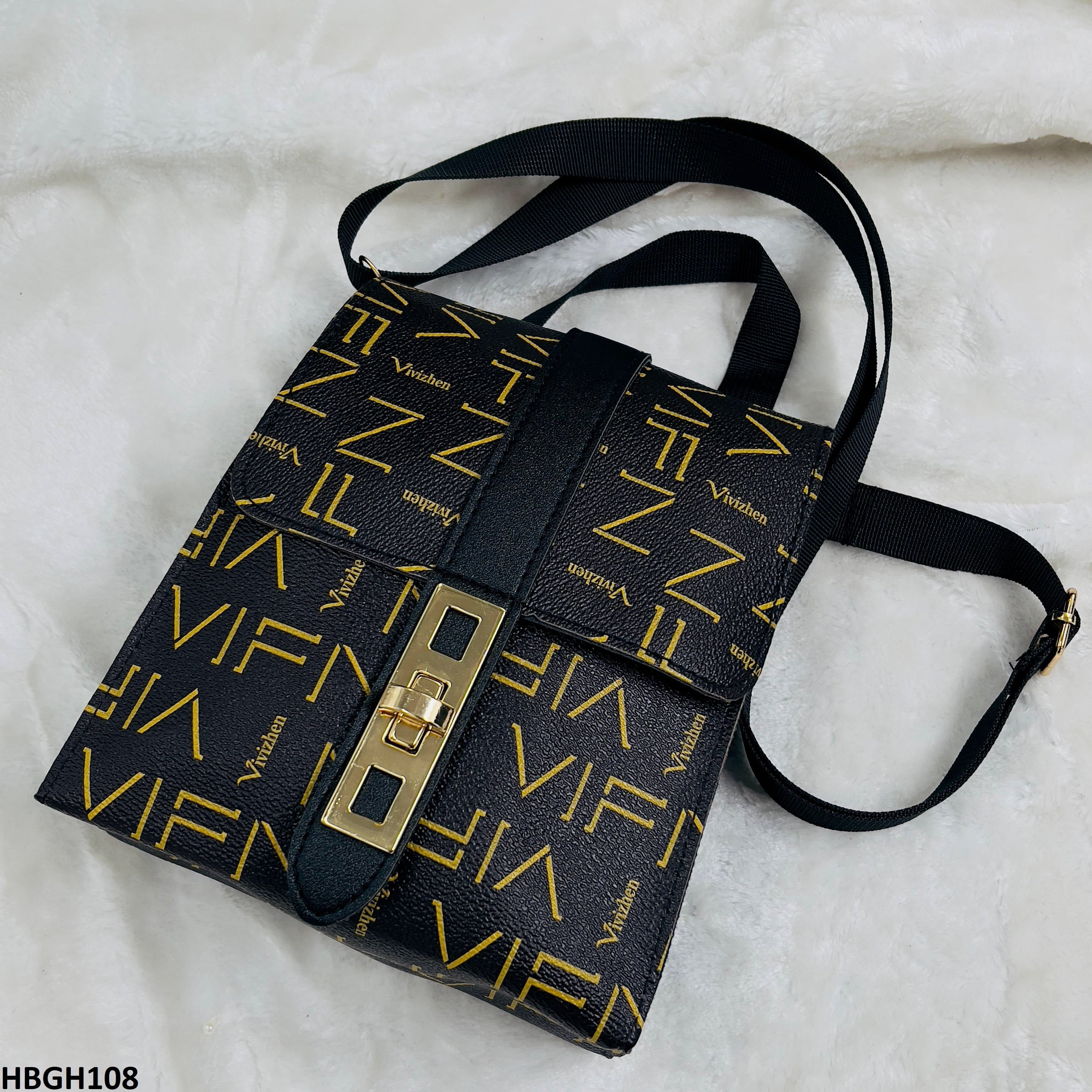 HBGH108 MPP Letter Pattern Small  Bag  - HBGH