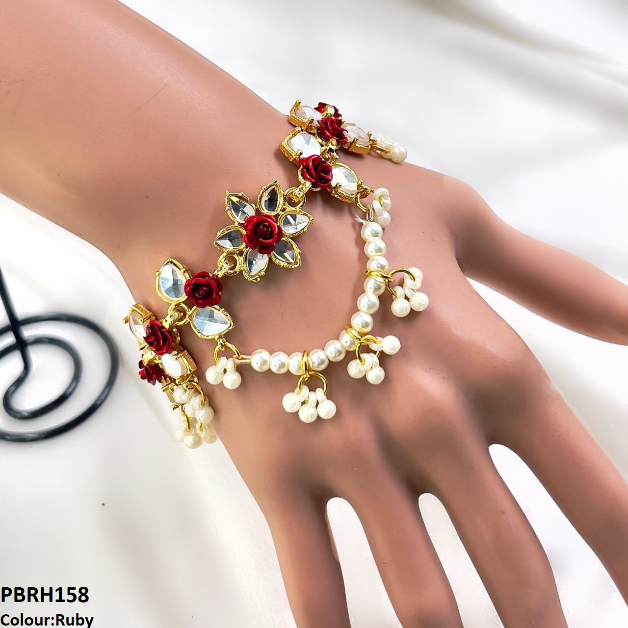 PBRH158 SDQ Flower Bracelet- PBRH