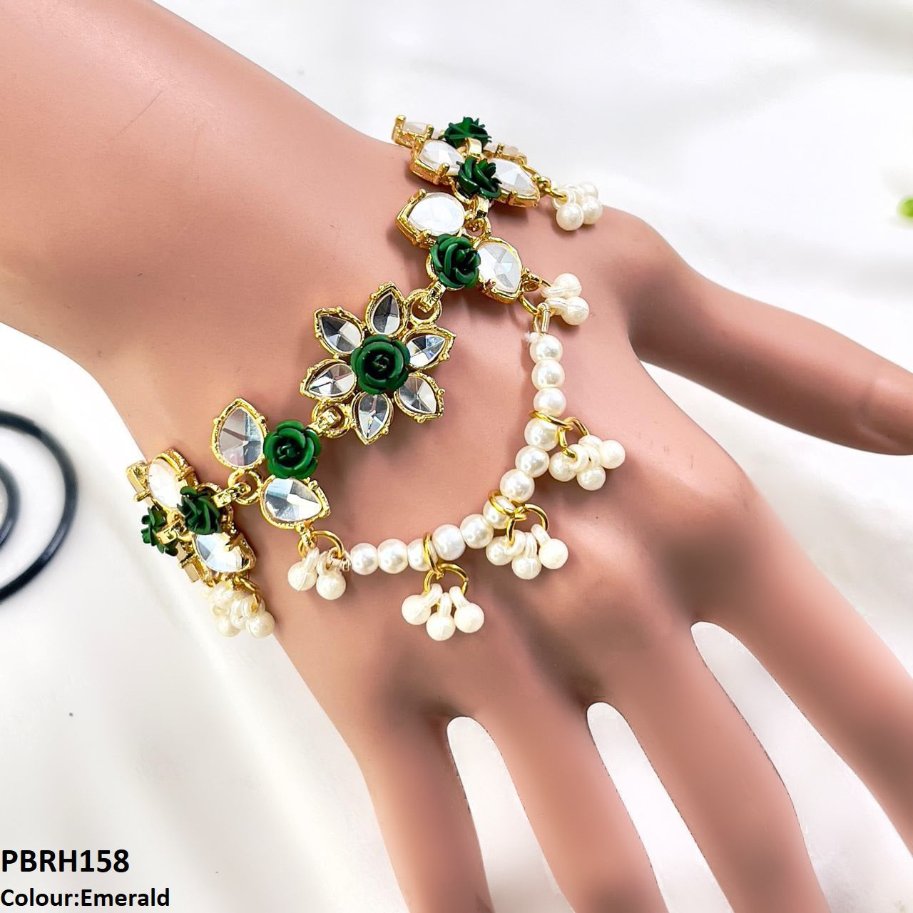 PBRH158 SDQ Flower Bracelet- PBRH