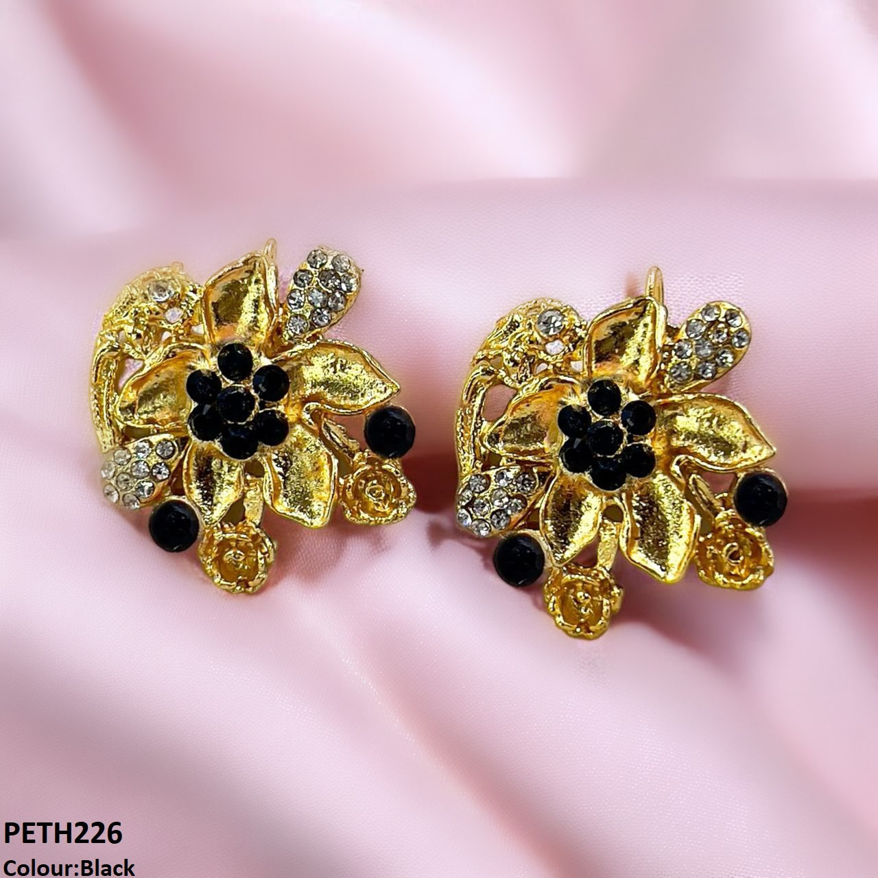 PETH226 FRN Leaf Flower Tops Pair - PETH