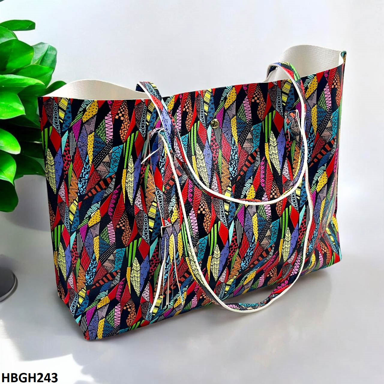 HBGH243 MPP Colored Print Hand Bag- HBGH