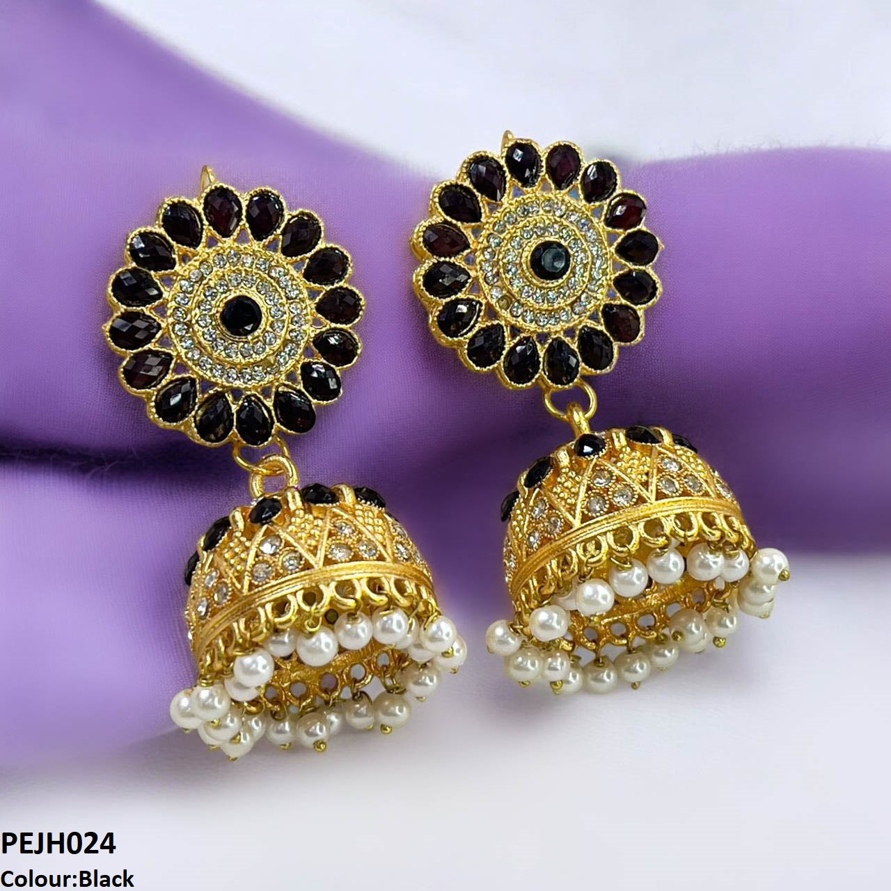 PEJH024 FRN Tear Drop Jhumki