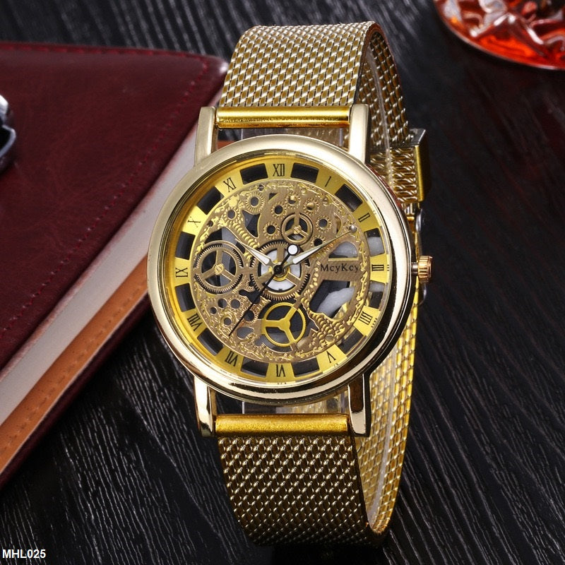 MHL025 YHH Mechanical Dial Wrist Watch - MHL