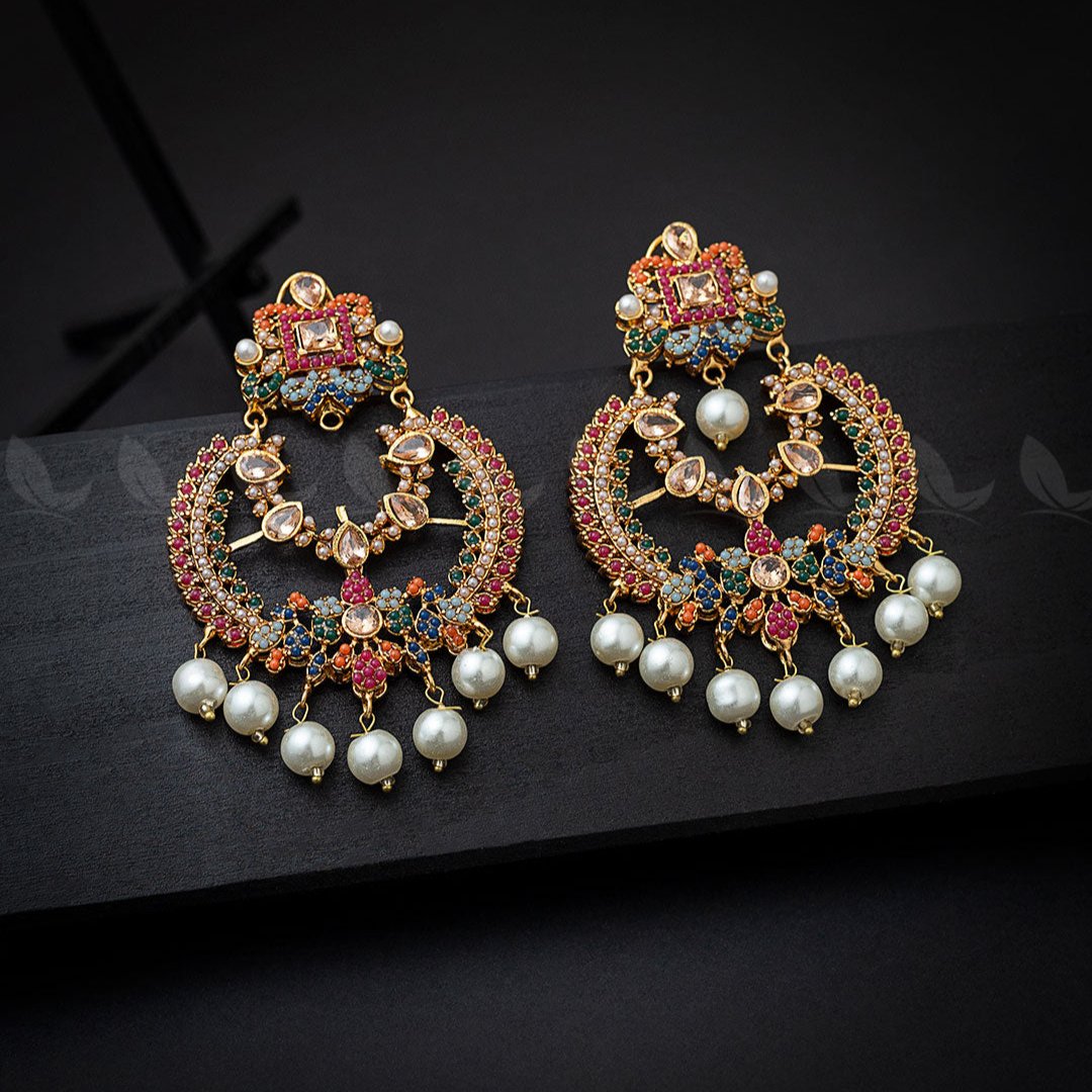 Naurattan Chandbali Earrings