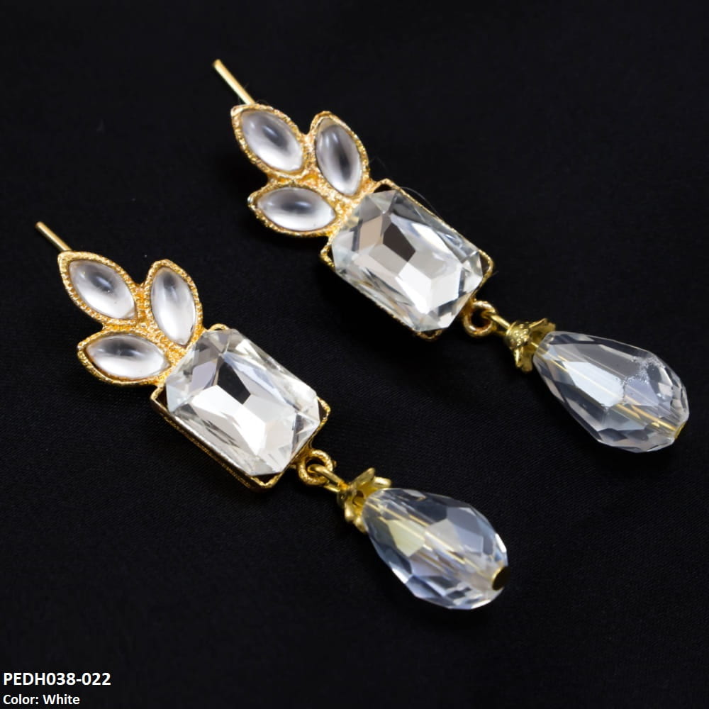 PEDH038 SDQ Drop Earrings - PEDH