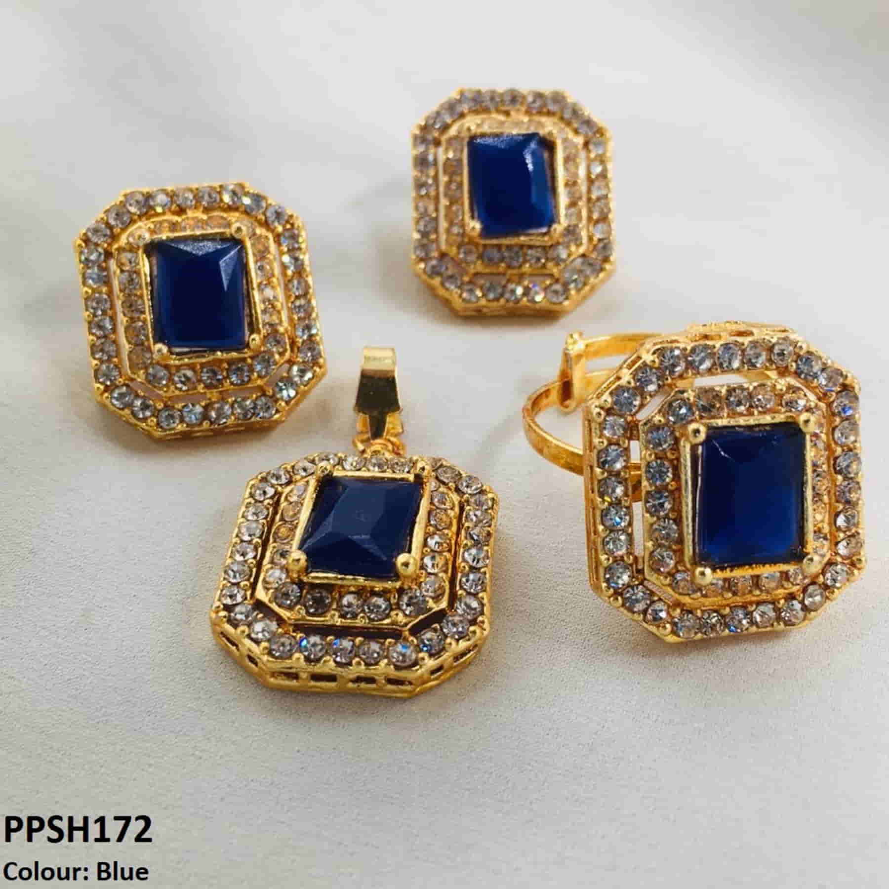 PPSH172 FRZ Square Pendant Set - PPSH