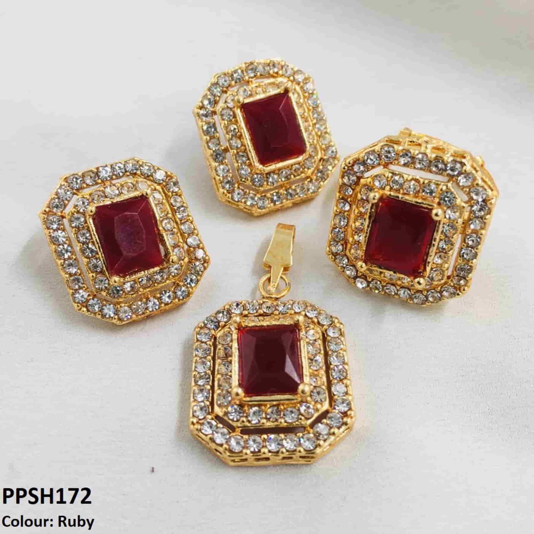 PPSH172 FRZ Square Pendant Set - PPSH